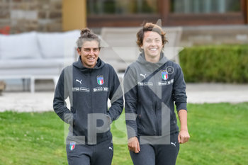 2019-05-13 - Valentina Alborghetti e Valentina Giacinti - RITIRO PRE MONDIALE ITALIA FEMMINILE - OTHER - SOCCER